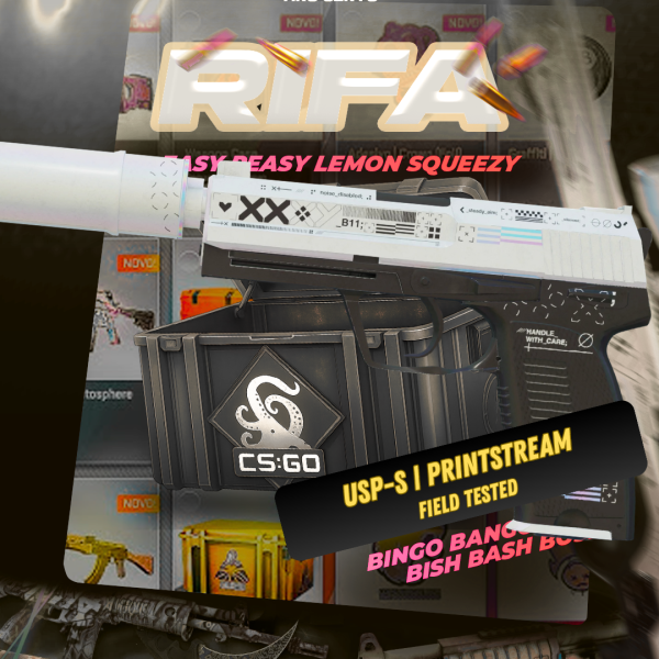 08/11 • Kit Printstream (M4A1-S + AWP + USP + DEAGLE)